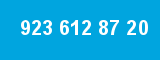 923 612 87 20 923 612 87 20